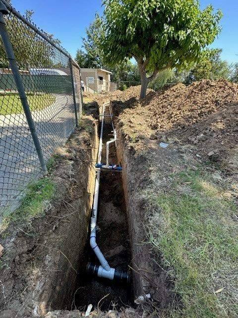Full sewer line replacement for a homeowner